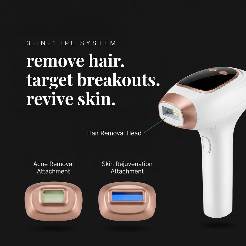Lumaniq IPL Hair Removal Device